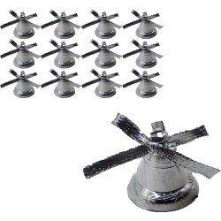 Yılbaşı Çan Süs Gold - Gümüş 12'li Yılbaşı Çan Süs Gold - Gümüş 12'li