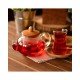 Alemdar Bambu Kapaklı Cam Demlik 600 Ml Alemdar Bambu Kapaklı Cam Demlik 600 Ml