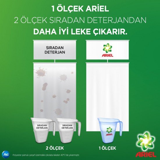 Ariel 4,5 Kg Toz Çamaşır Deterjanı Dağ Esintisi Beyazlar İçin