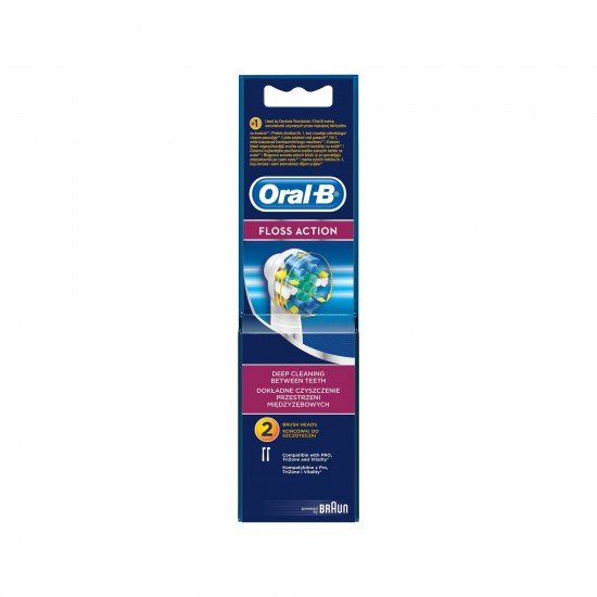 Oral-B Floss Action 2li Diş Fırçası Yedek Başlığı