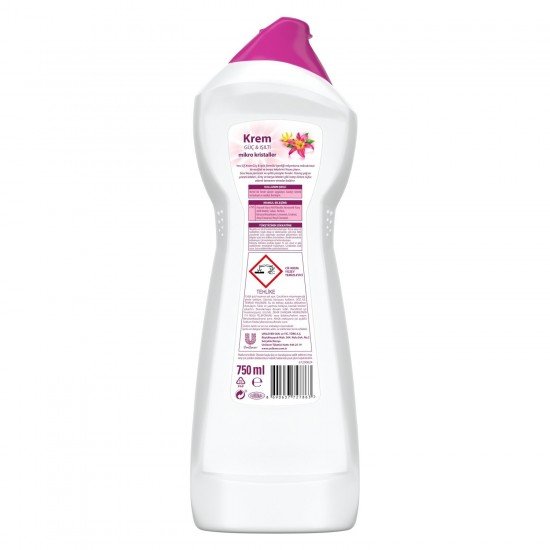 Cif Krem Temizleyici Frezya ve Müge Çiçeği 750 Ml Cif Krem Temizleyici Frezya ve Müge Çiçeği 750 Ml