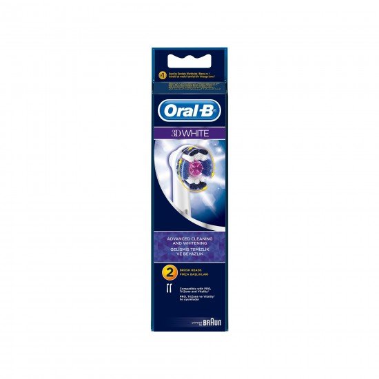 Oral-B 3D White 2li Diş Fırçası Yedek Başlığı