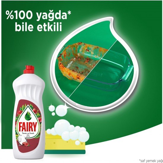 Fairy 650 Ml Sıvı Bulaşık Deterjanı Nar