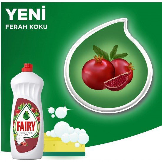 Fairy 650 Ml Sıvı Bulaşık Deterjanı Nar