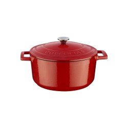 Lava Yuvarlak Tencere Çap 22 Cm - Kırmızı Lava Yuvarlak Tencere Çap 22 Cm - Kırmızı