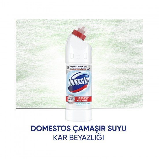 Domestos Yoğun Kıvamlı Çamaşır Suyu Kar Beyazı 810 ml