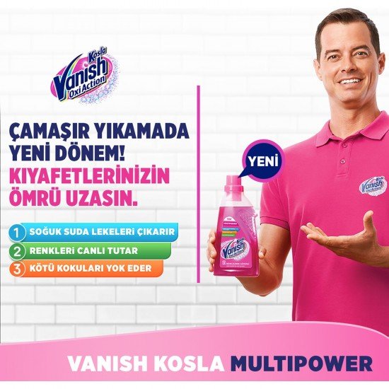 Vanish Kosla MultiPower Deterjan Güçlendirici 1500 Ml Vanish Kosla MultiPower Deterjan Güçlendirici 1500 Ml