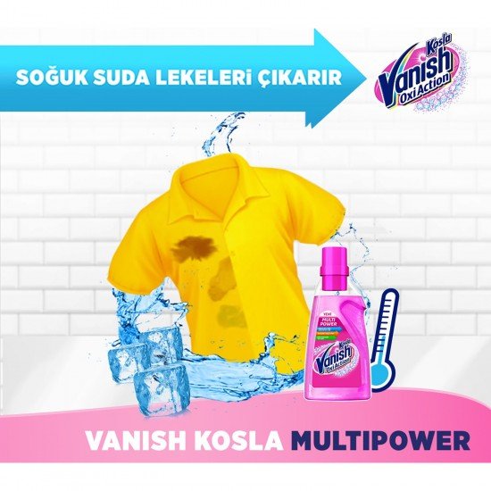 Vanish Kosla MultiPower Deterjan Güçlendirici 1500 Ml Vanish Kosla MultiPower Deterjan Güçlendirici 1500 Ml