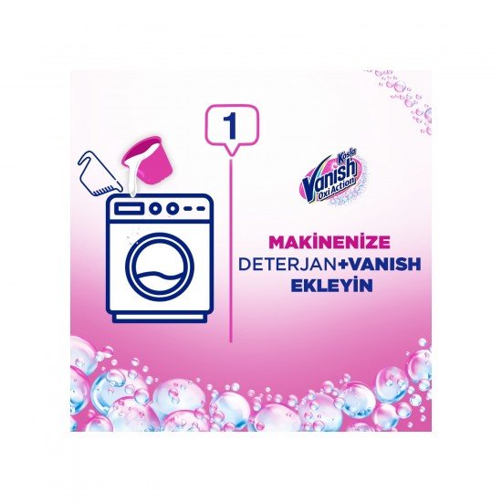 Vanish Kosla Oxi Action Gold Sıvı Leke Çıkarıcı 3000 ml Renkliler İçin