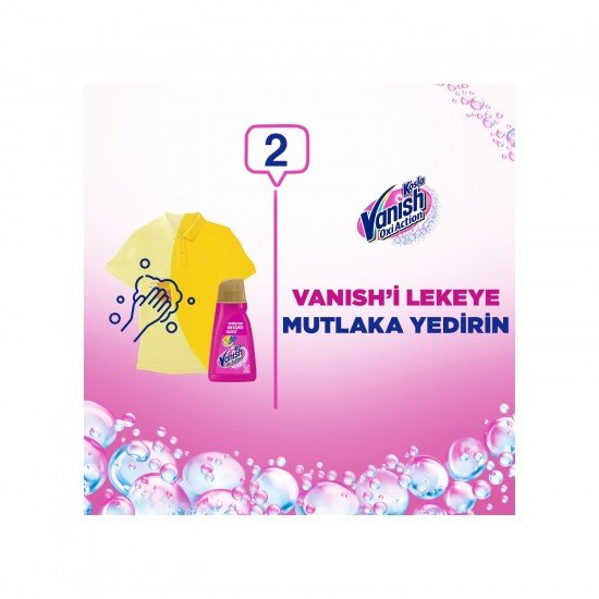 Vanish Kosla Oxi Action Gold Sıvı Leke Çıkarıcı 3000 ml Renkliler İçin