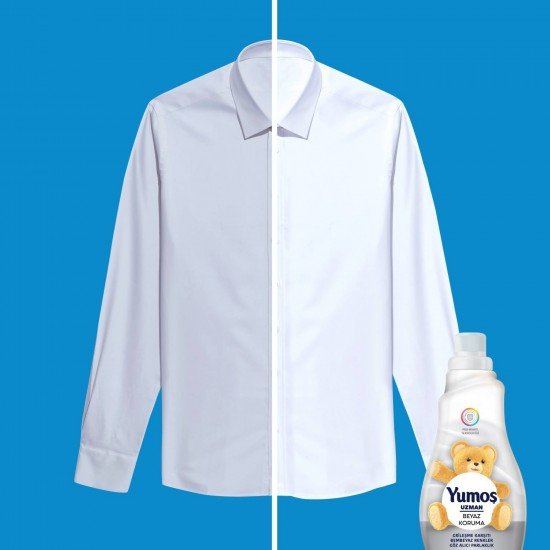 Yumoş Uzman Bakım Beyaz Koruma Konsantre Çamaşır Yumuşatıcı 1200 ML 50 Yıkama Yumoş Uzman Bakım Beyaz Koruma Konsantre Çamaşır Yumuşatıcı 1200 ML 50 Yıkama
