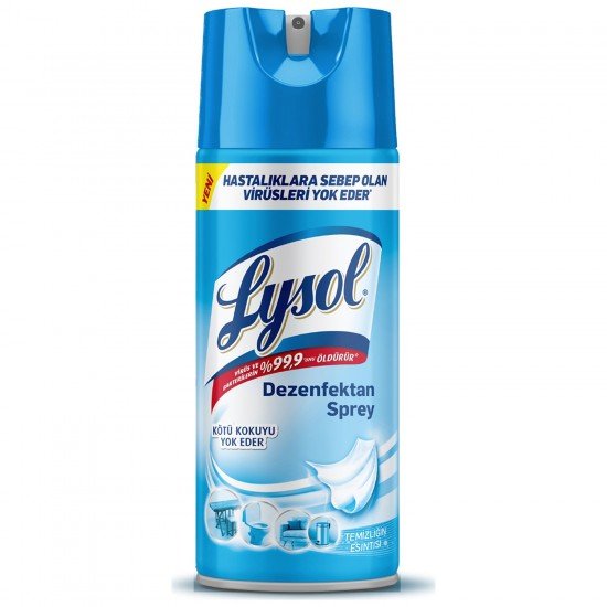Lysol Dezenfektan Sprey Temizliğin Esintisi Yüzeyler İçin 400 Ml Lysol Dezenfektan Sprey Temizliğin Esintisi Yüzeyler İçin 400 Ml