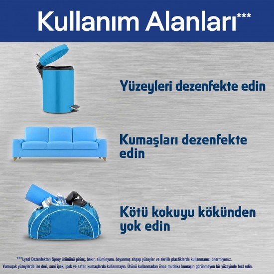 Lysol Dezenfektan Sprey Temizliğin Esintisi Yüzeyler İçin 400 Ml Lysol Dezenfektan Sprey Temizliğin Esintisi Yüzeyler İçin 400 Ml