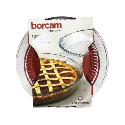 Paşabahçe 159022 Yuvarlak İkili Borcam Takımı 26 ve 32 Cm Paşabahçe 159022 Yuvarlak İkili Borcam Takımı 26 ve 32 Cm