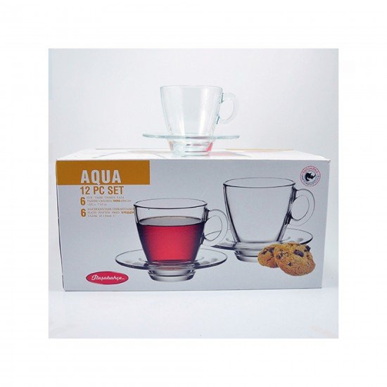 Paşabahçe 95040 Aqua Çay Fincan Takımı 12 Parça