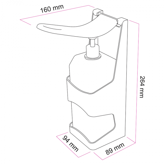 Flosoft El Dezenfektan Aparatı 1000 Ml