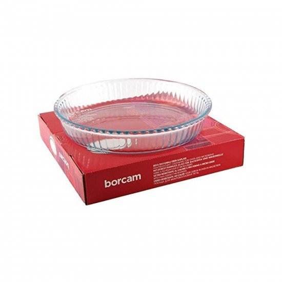 Paşabahçe 59044 Borcam Yuvarlak Tepsi 24 Cm Paşabahçe 59044 Borcam Yuvarlak Tepsi 24 Cm