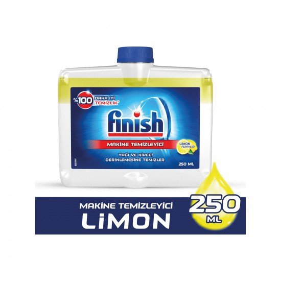 Finish Bulaşık Makinesi Temizleyici Sıvı Limon 250 ml