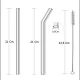 Balsa Şeffaf 2 Adet Cam Pipet + Temizleme Fırçası Balsa Şeffaf 2 Adet Cam Pipet + Temizleme Fırçası