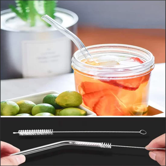 Balsa Şeffaf 2 Adet Cam Pipet + Temizleme Fırçası Balsa Şeffaf 2 Adet Cam Pipet + Temizleme Fırçası
