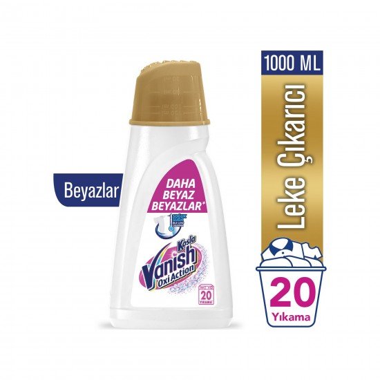 Vanish Kosla Oxi Action Gold Sıvı Gold Sıvı Beyazlar İçin 1000 ML