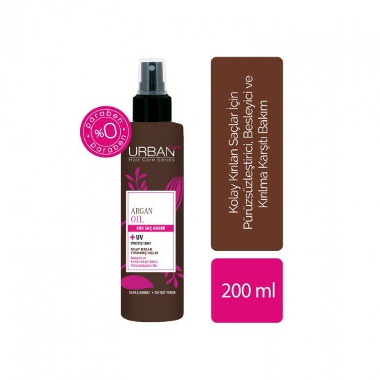 Urban Care Argan Yağı&Keratin İçeren Besleyici&Kırılma Karşıtı Sıvı Saç Kremi 200 ml