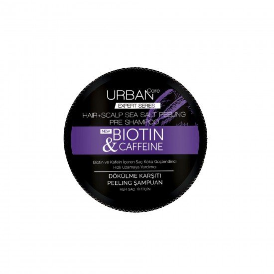 Urban Care Biotin ve Kafein İçeren Saç Kökü Güçlendirici Peeling Şampuan 200 ml