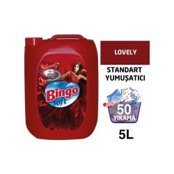 Bingo Soft Lovely Çamaşır Yumuşatıcısı 5 lt Bingo Soft Lovely Çamaşır Yumuşatıcısı 5 lt