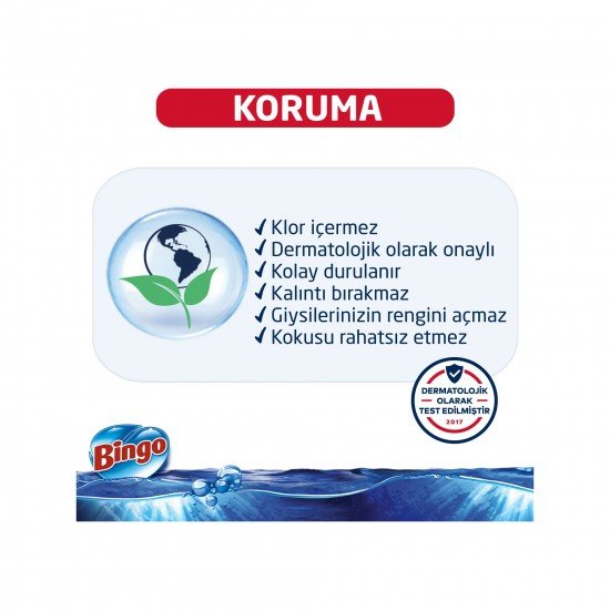 Bingo Oksijen Çamaşır Suyu Derinlemesine Hijyen 750 ml