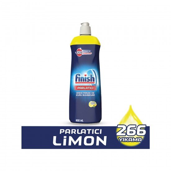 Finish Bulaşık Makinesi Parlatıcı Limon 800 ml