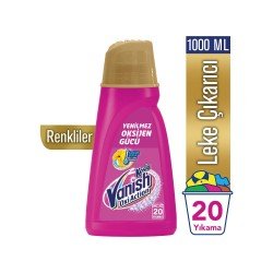 Vanish Kosla Oxi Action Gold Sıvı Leke Çıkarıcı Renkliler İçin 1000 ML Vanish Kosla Oxi Action Gold Sıvı Leke Çıkarıcı Renkliler İçin 1000 ML