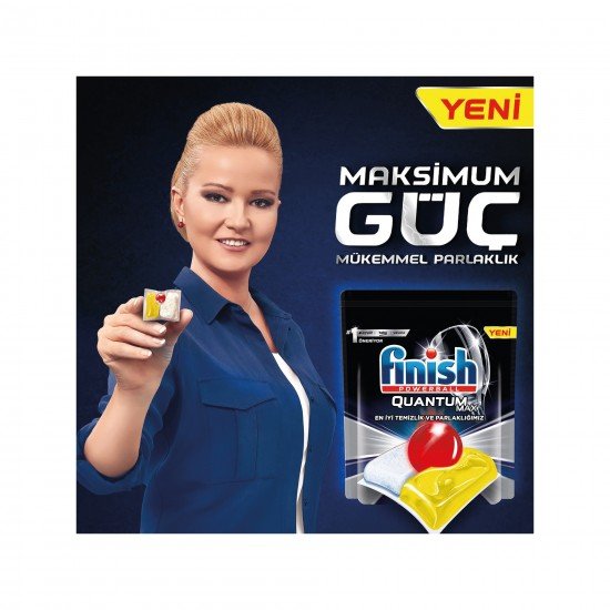 Finish Quantum Max Bulaşık Makinesi Deterjanı 58 Kapsül Finish Quantum Max Bulaşık Makinesi Deterjanı 58 Kapsül