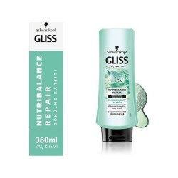 Schwarzkopf Gliss Nutribalance Saç Kremi 360 ML Schwarzkopf Gliss Nutribalance Saç Kremi 360 ML