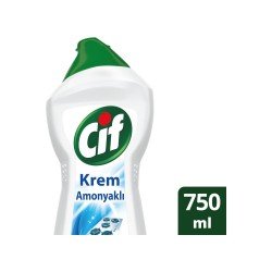 Cif Krem Amonyaklı Temizleyici 750 ML Cif Krem Amonyaklı Temizleyici 750 ML