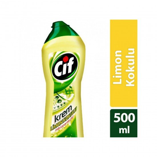 Cif Krem Temizleyici Limonlu 500 ML