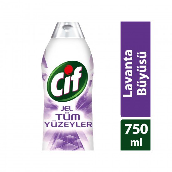 Cif Tüm Yüzeyler Jel Lavanta Büyüsü 750 ML