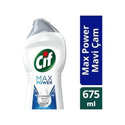 Cif Krem Mavi Çam Çamaşır Suyu Katkılı 675 ML Cif Krem Mavi Çam Çamaşır Suyu Katkılı 675 ML