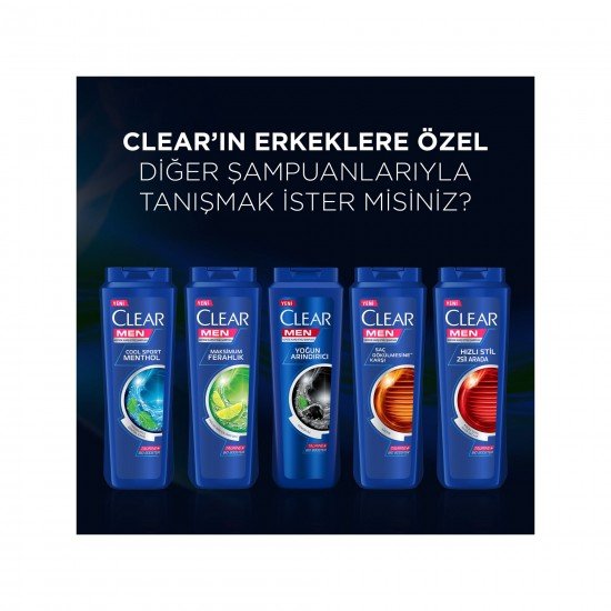 Clear Men Duş Ferahlığı Kepeğe Karşı Etkili Şampuan 600 ML Clear Men Duş Ferahlığı Kepeğe Karşı Etkili Şampuan 600 ML