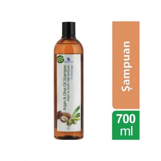 Hunca Care Şampuan Argan & Zeytinyağlı 700 ML