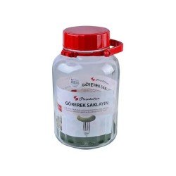 Paşabahçe 80007 Harvest Cam Kavanoz Çift Kapaklı 5 Litre Paşabahçe 80007 Harvest Cam Kavanoz Çift Kapaklı 5 Litre