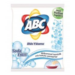 ABC Elde Yıkama Soda Etkili 600 Gr ABC Elde Yıkama Soda Etkili 600 Gr