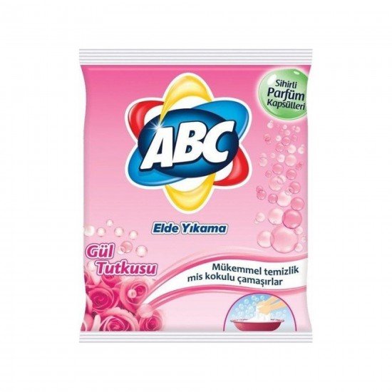 Abc Elde Yıkama Toz Deterjan Gül Tutkusu 600 Gr