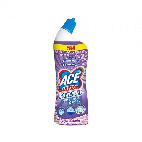 Ace Ultra Power Jel Çamaşır Suyu Çiçek Kokulu 750 Ml