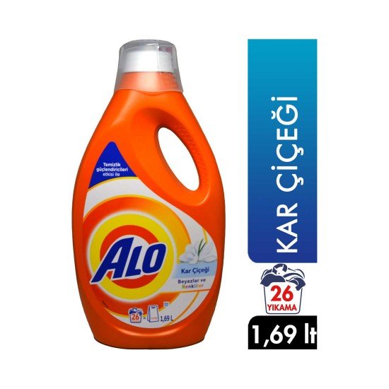 Alo Matik 26 Yıkama Sıvı Çamaşır Deterjanı Kar Çiçeği Beyazlar ve Renkliler İçin Alo Matik 26 Yıkama Sıvı Çamaşır Deterjanı Kar Çiçeği Beyazlar ve Renkliler İçin