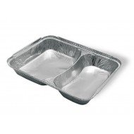 Alüminyum 2 Gözlü Kase 100 Adet Alüminyum 2 Gözlü Kase 100 Adet