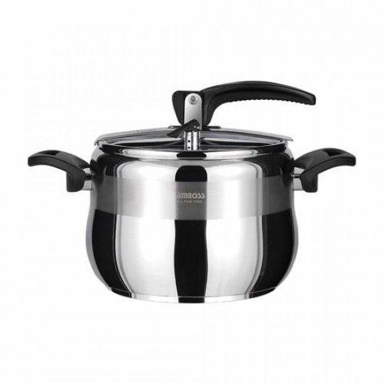 Amboss AMB-4509 Amber 6 Litre Klasik Düdüklü Tencere Siyah Amboss AMB-4509 Amber 6 Litre Klasik Düdüklü Tencere Siyah