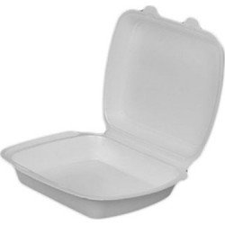 Anı Köpük Tabak Bölmesiz Kapaklı 50'li Paket ANI/23C-1 Anı Köpük Tabak Bölmesiz Kapaklı 50'li Paket ANI/23C-1