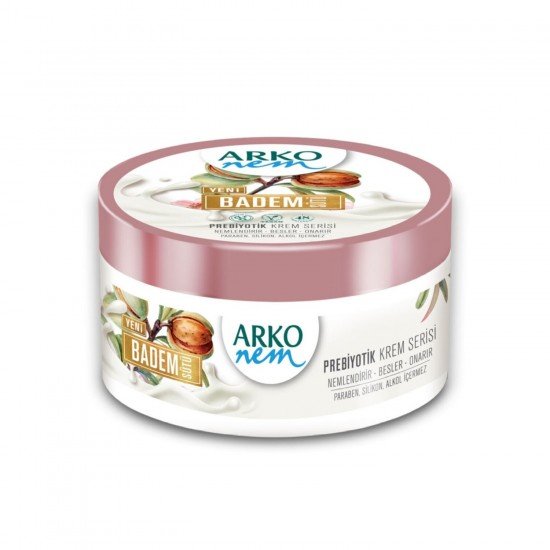 Arko Nem Prebiyotik Krem Serisi Badem Sütü 250 Ml