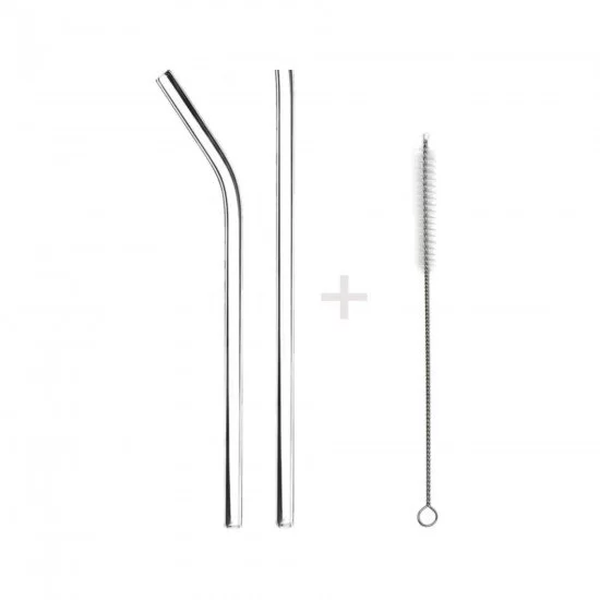 Balsa Şeffaf 2 Adet Cam Pipet + Temizleme Fırçası Balsa Şeffaf 2 Adet Cam Pipet + Temizleme Fırçası