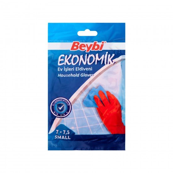 Beybi Ekonomik Bulaşık Eldiveni No 7-7.5 Small